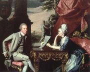 John Singleton Copley, mr.and mrs.ralph lzard(alice delancey)